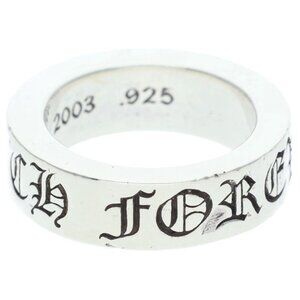 Chrome Hearts Spacer Forever Silver Ring